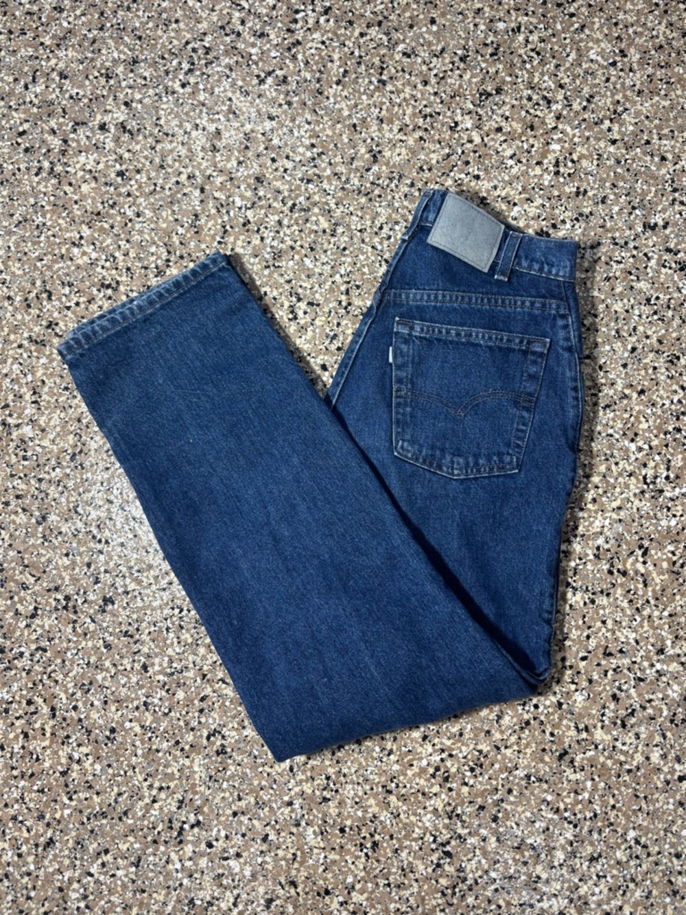 Levi's Men's Dark Blue Straight Jeans